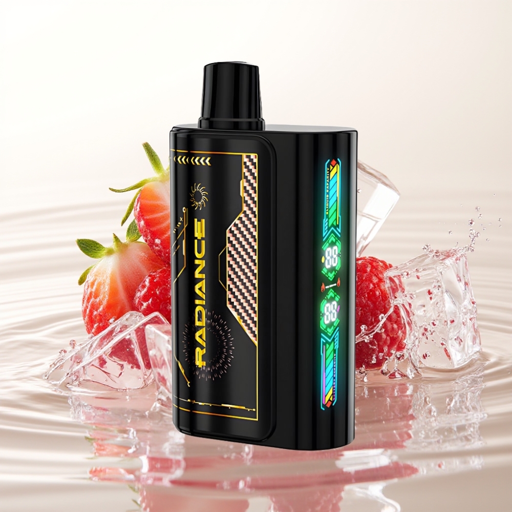 JNR Radiance 31000 Puffs Dual Mesh 950mAh Type-C AARDBEI FRAMBOOS KERS IJS