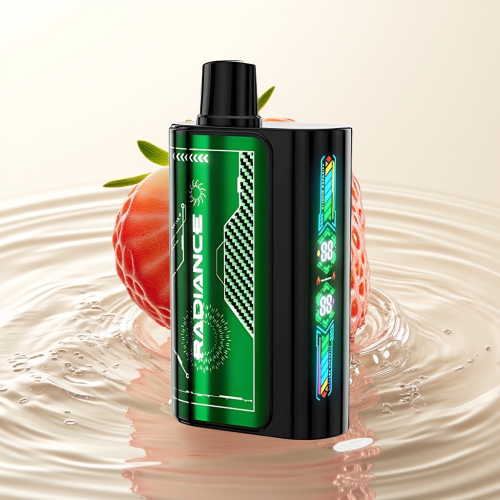 JNR Radiance 31000 Puffs Dual Mesh 950mAh Type-C Aardbei Kiwi