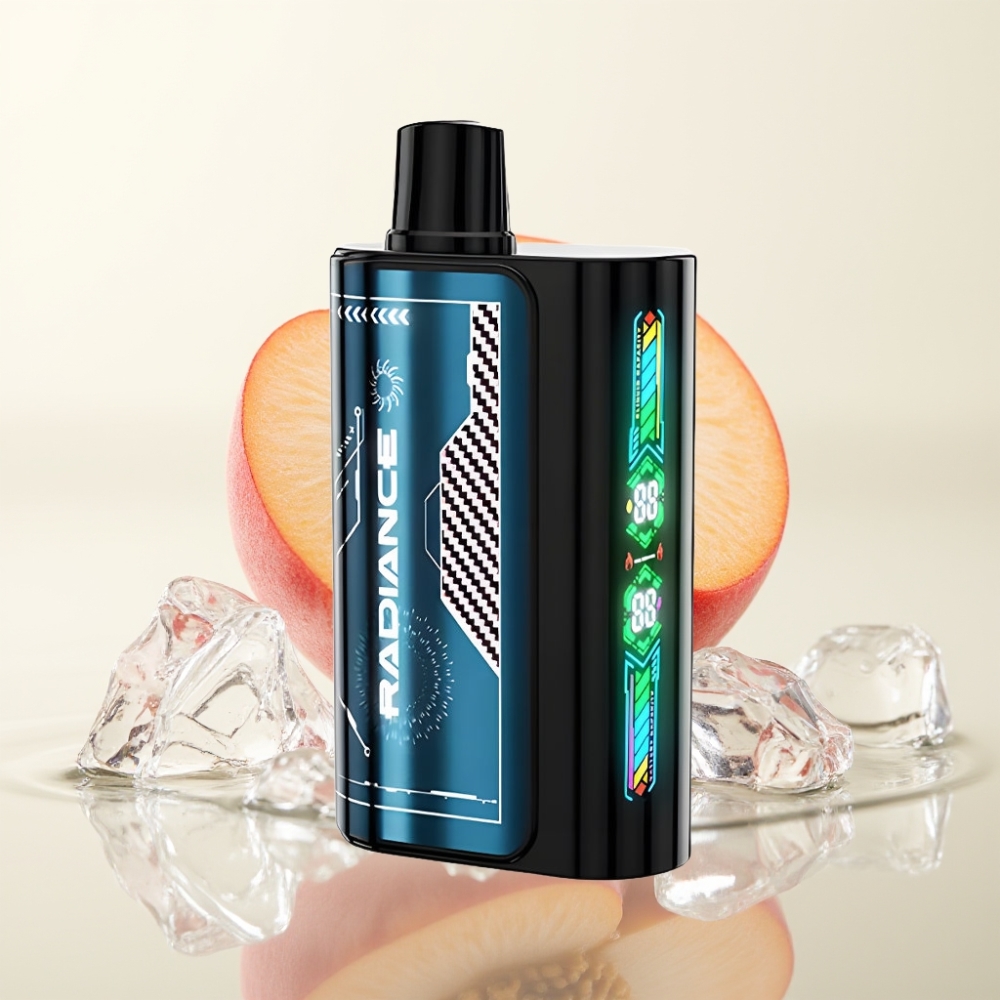 JNR Radiance 31000 Puffs Dual Mesh Coil 28ml Zomerperzik Ijs Wegwerp Vape