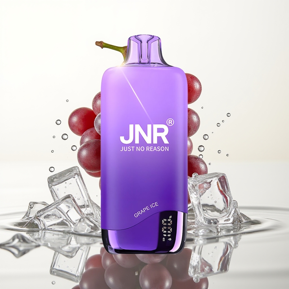 JNR Rainbow 10500 Puffs 18ml Grape Ijs Wegwerp Vape