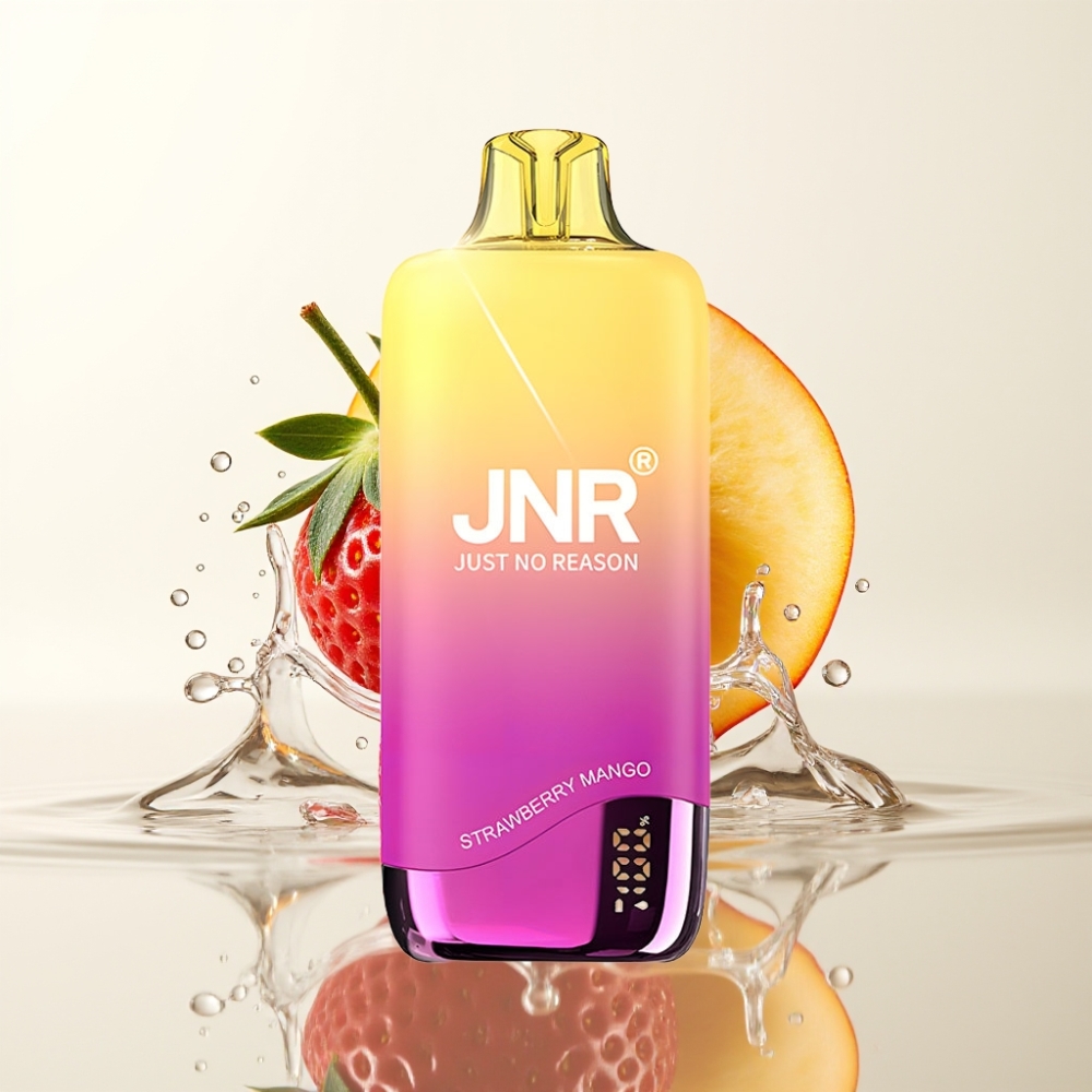 JNR Rainbow 10500 Puffs Wegwerp Vape 18ml Aardbei Mango Mesh Coil USB-C