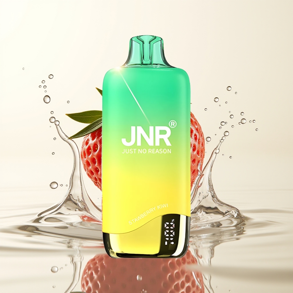 JNR Rainbow 10500 Puffs Wegwerp Vape Aardbei Kiwi 18ml 0.8ohm Mesh