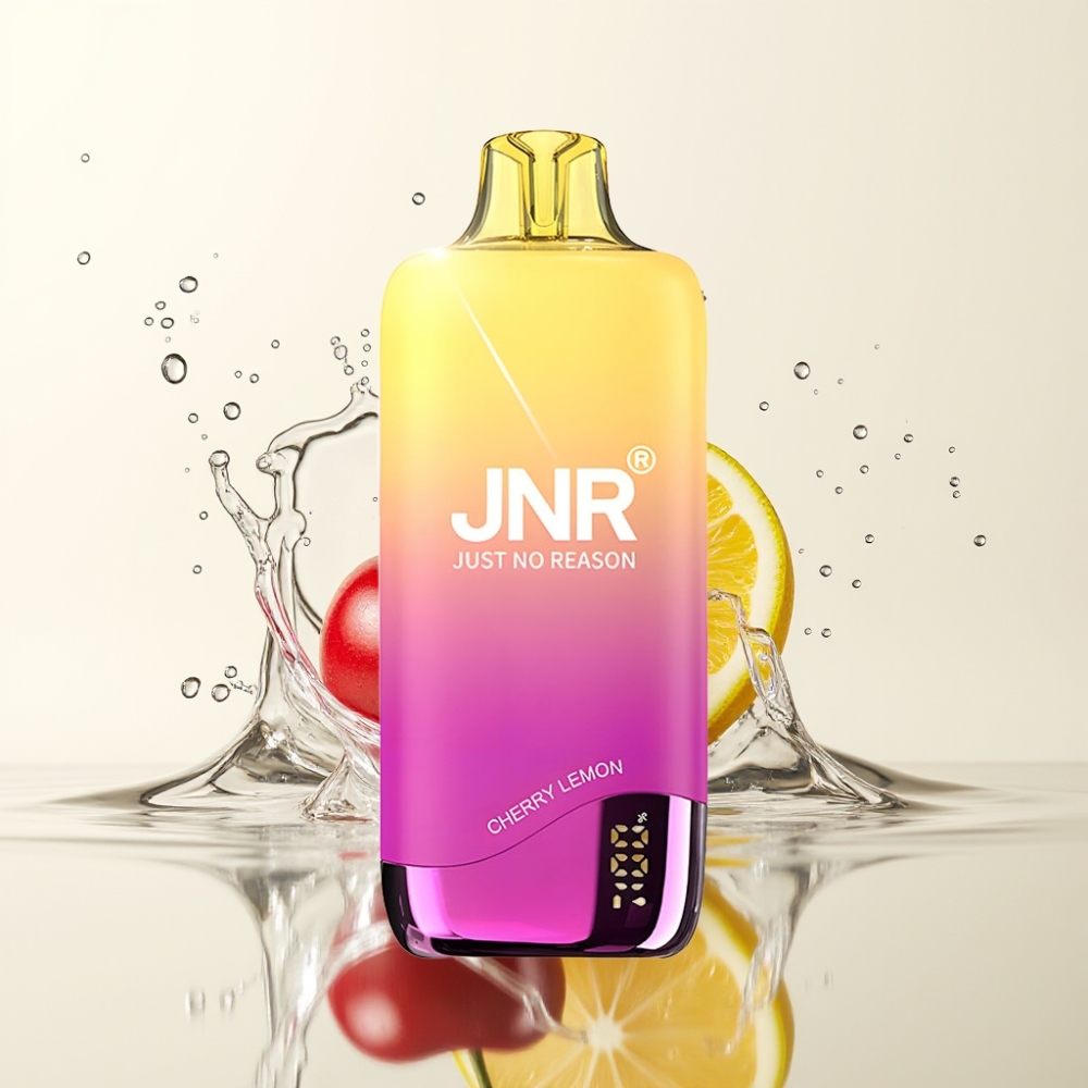 JNR Rainbow 10500 Puffs Wegwerp Vape Kers Citroen met 18ml Tank & USB-C