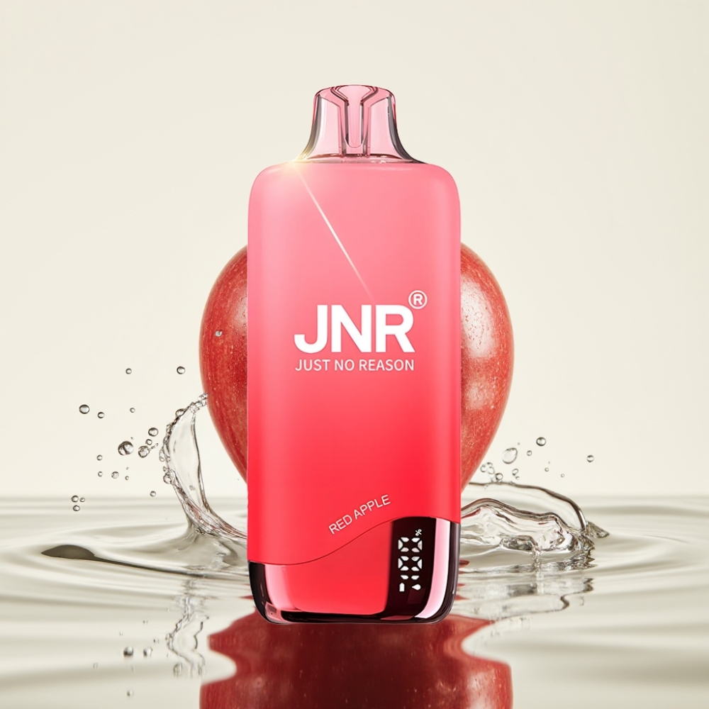JNR Rainbow 10500 Puffs Wegwerp Vape Rode Appel 18ml 0.8ohm Mesh