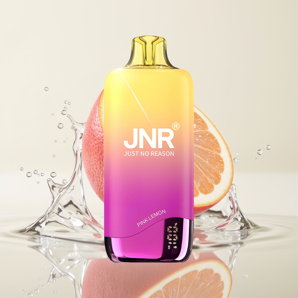 JNR Rainbow 10500 Puffs Wegwerp Vape Roze Citroen 18ml 0.8ohm Mesh