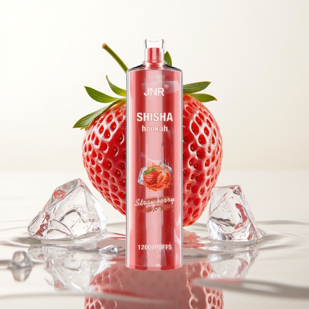 JNR Shisha Hookah 12000 Puffs 24ml Strawberry Ice Wegwerp Vape