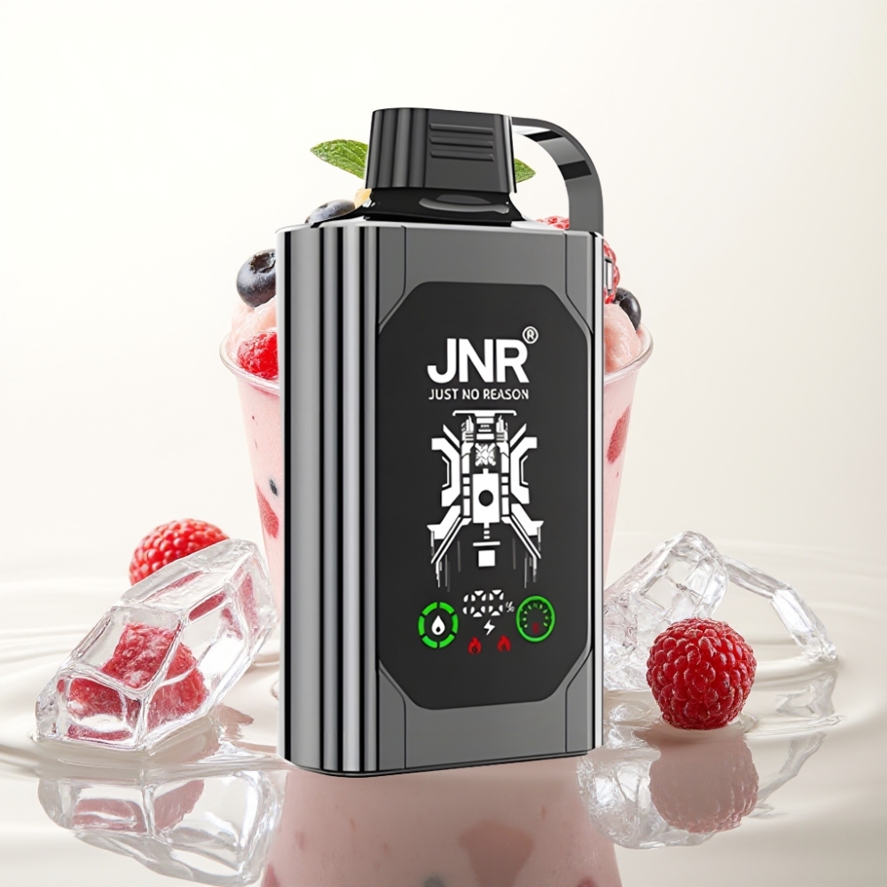 JNR Shisha Hookah Box 20500 Puffs HD Display 1000mAh Type-C Mixed Berry Ice