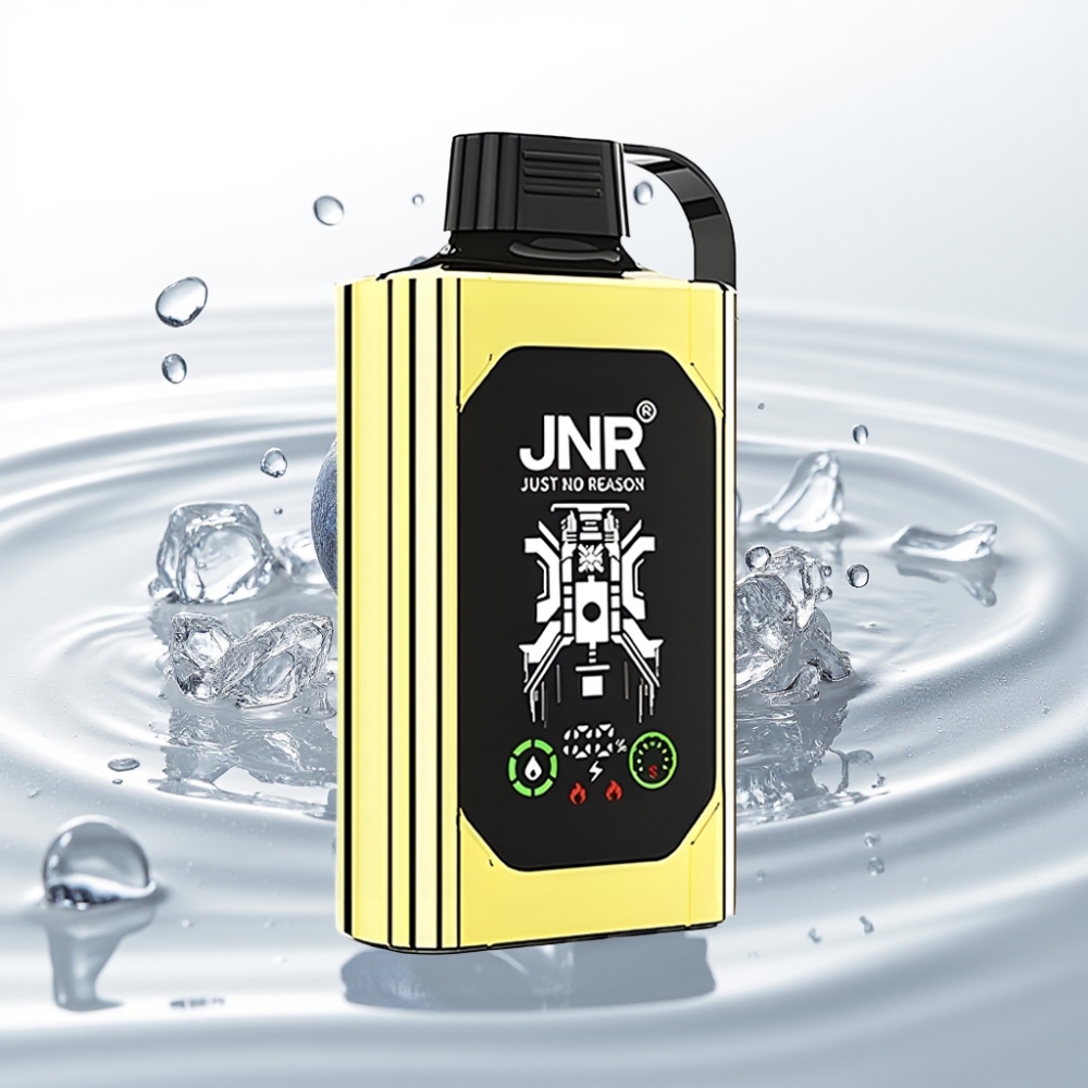 JNR Shisha Hookah Box 20500 Puffs HD Display 25ml Blauwe Bes Ijs Type-C