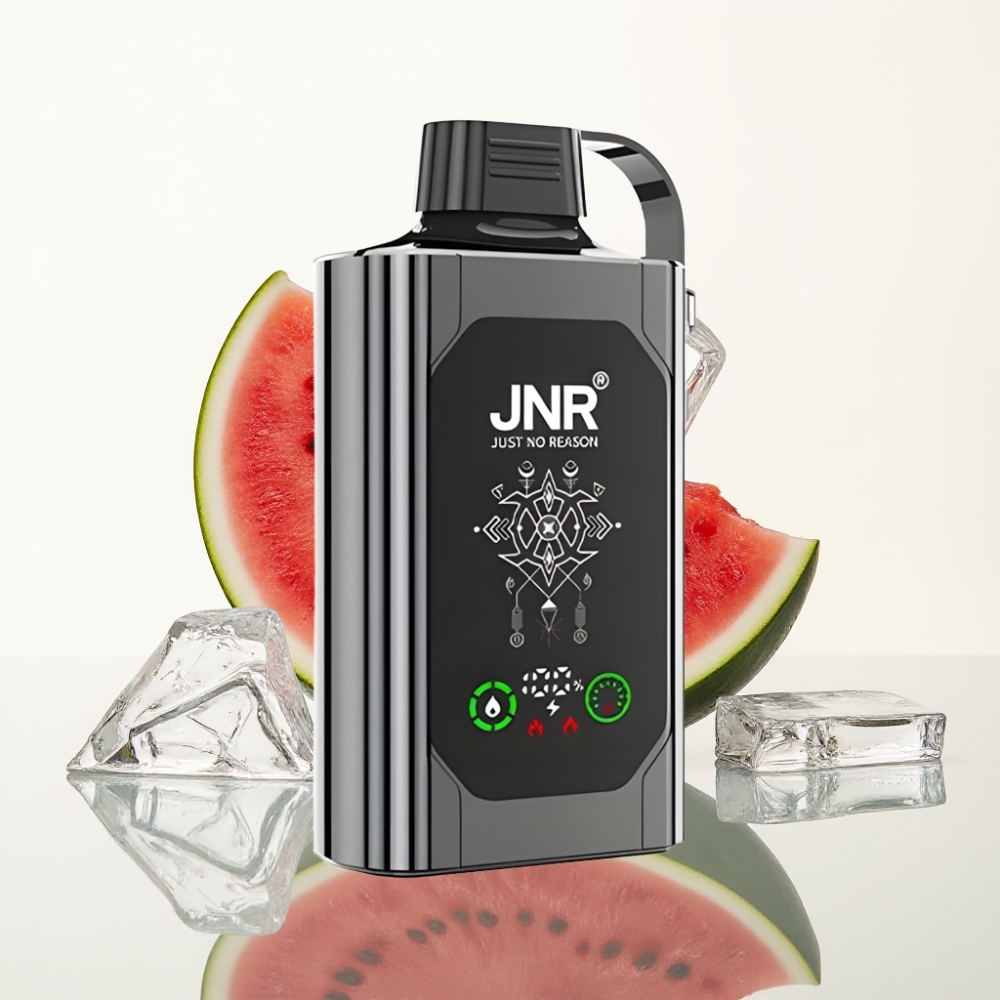 JNR Shisha Hookah Box 20500 Puffs HD Display 25ml Watermeloen IJs Type-C 1000mAh