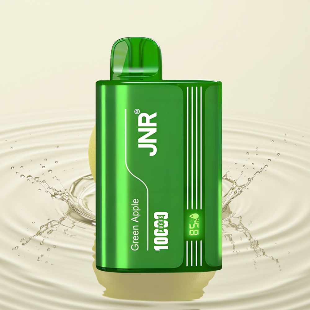 JNR Tank 10000 Puffs Wegwerp Vape Groene Appel Perzik Peer Met Digitale Display & Type-C Opladen