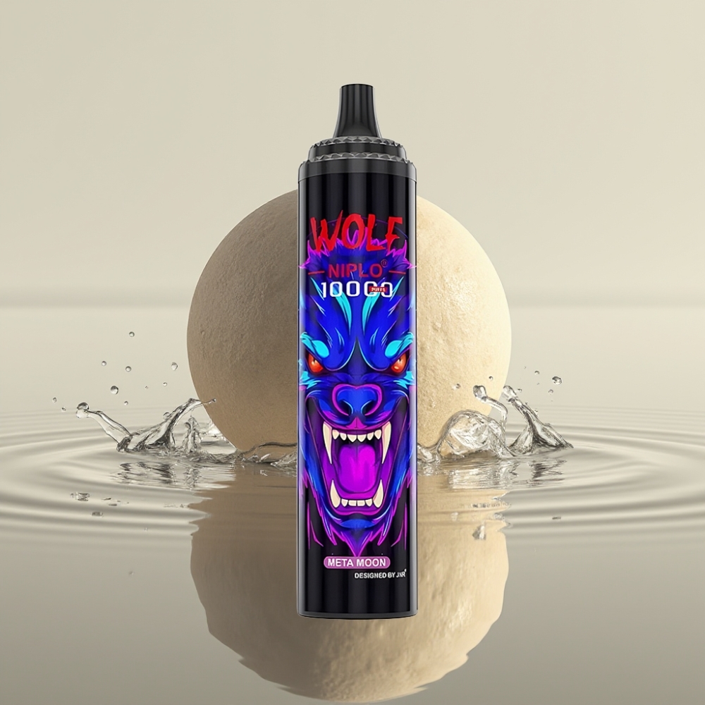 JNR Wolf Niplo 10000 Puffs 20ml Meta Maan Type-C Opladen