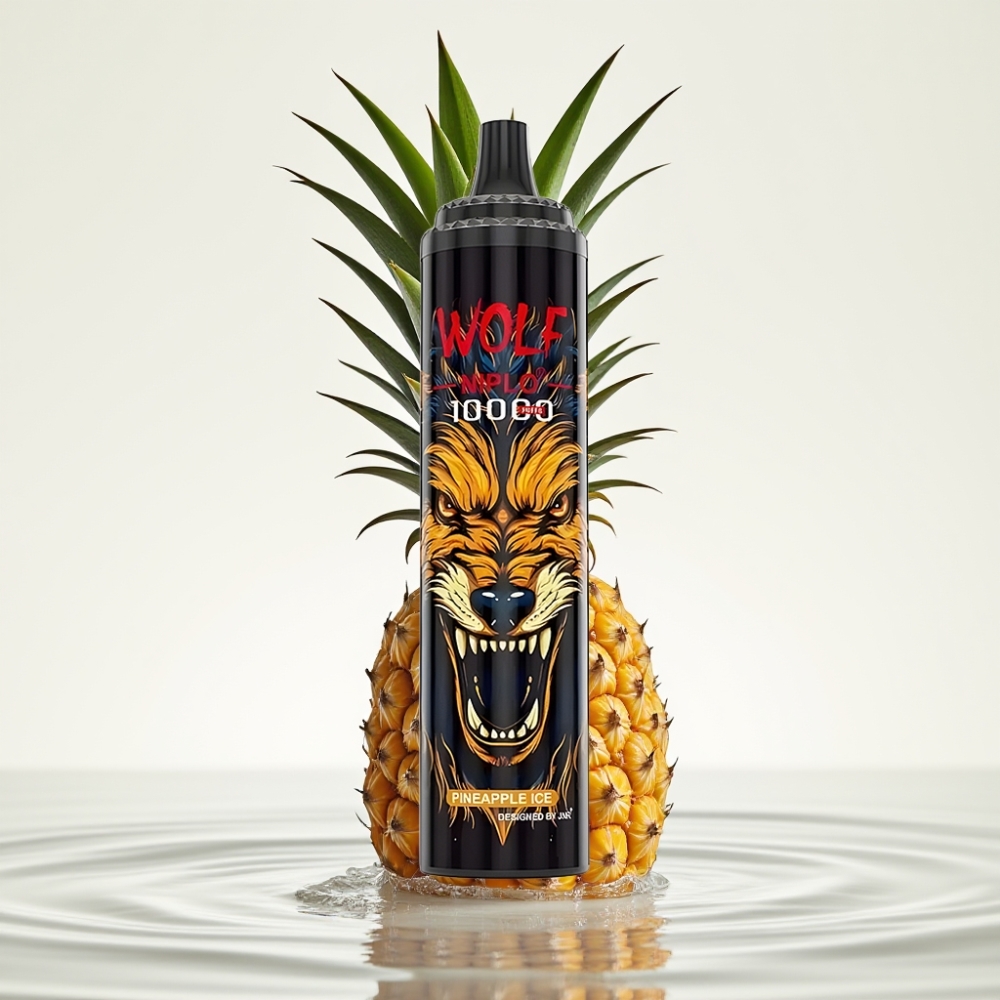 JNR Wolf Niplo 10000 Puffs 20ml Pineapple Ice 650mAh Type-C