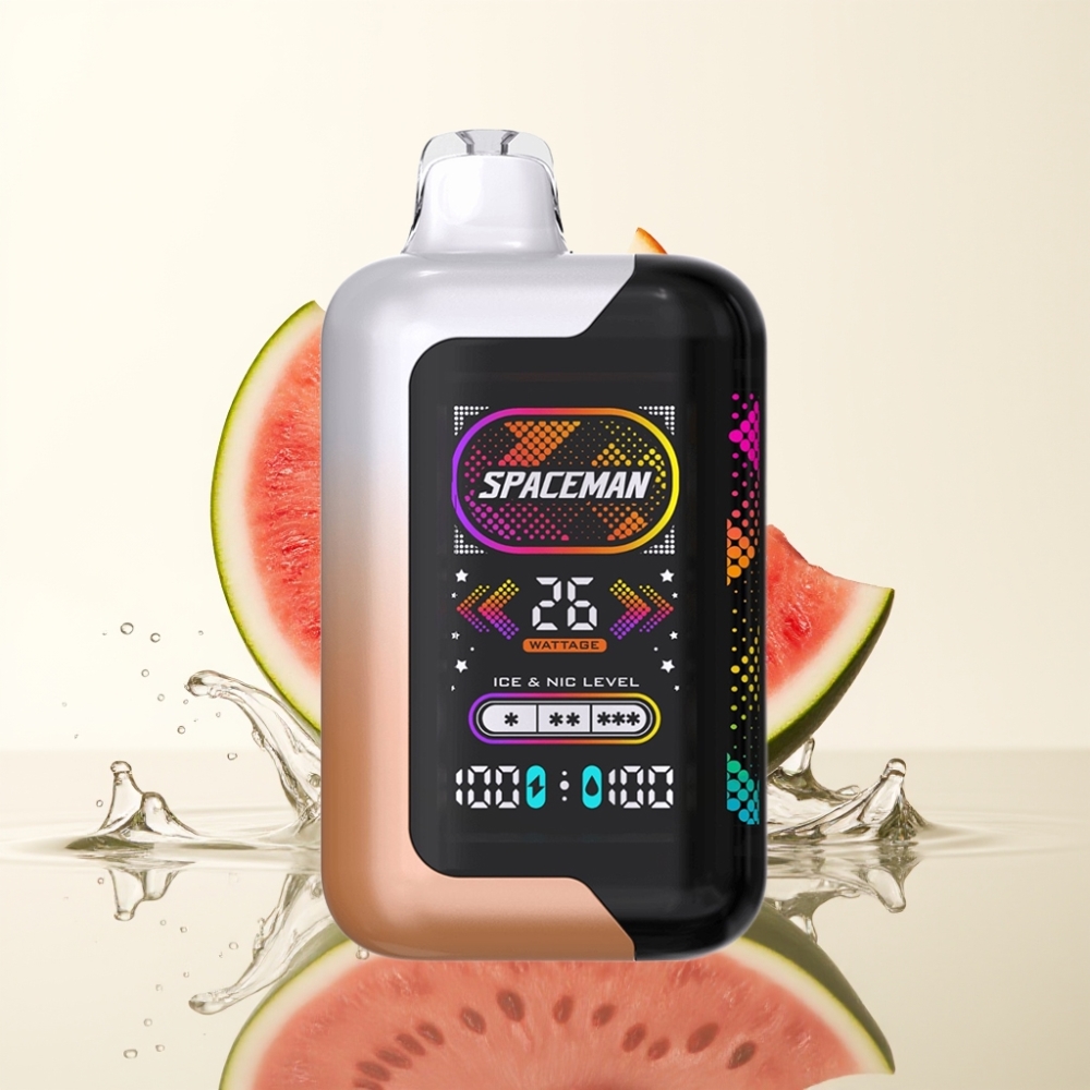 SMOK Spaceman SP40000 40000 Puffs 0% Nicotine 20ml Sappige Perzik Watermeloen