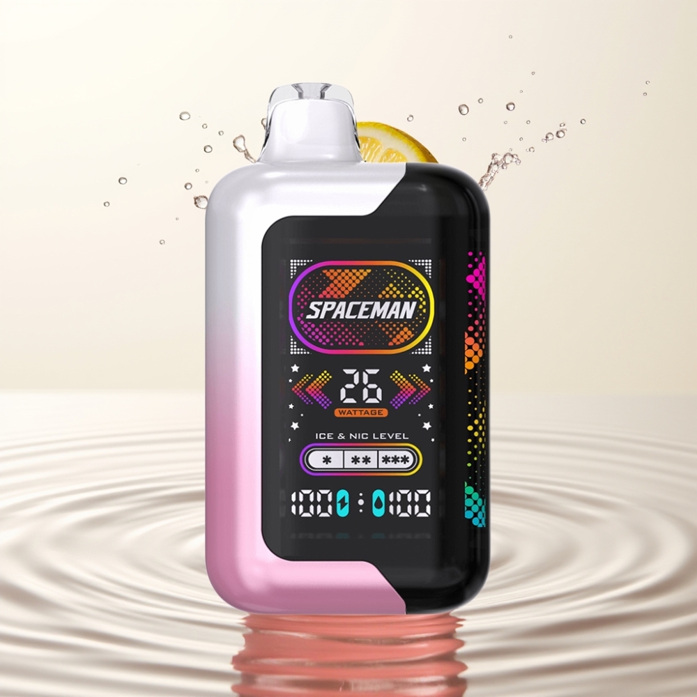 SMOK Spaceman SP40000 40000 Puffs 0% Nicotine Roze Citroen 20ml 1000mAh