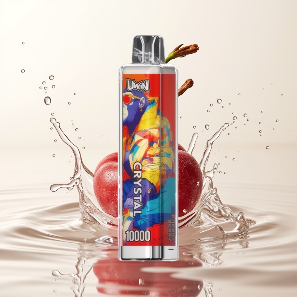UWIN Crystal 10000 Puffs 18ml Type-C RGB Kers Bes