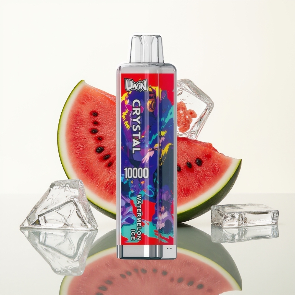 UWIN Crystal 10000 Puffs 18ml Watermeloen Ijs RGB Type-C 650mAh