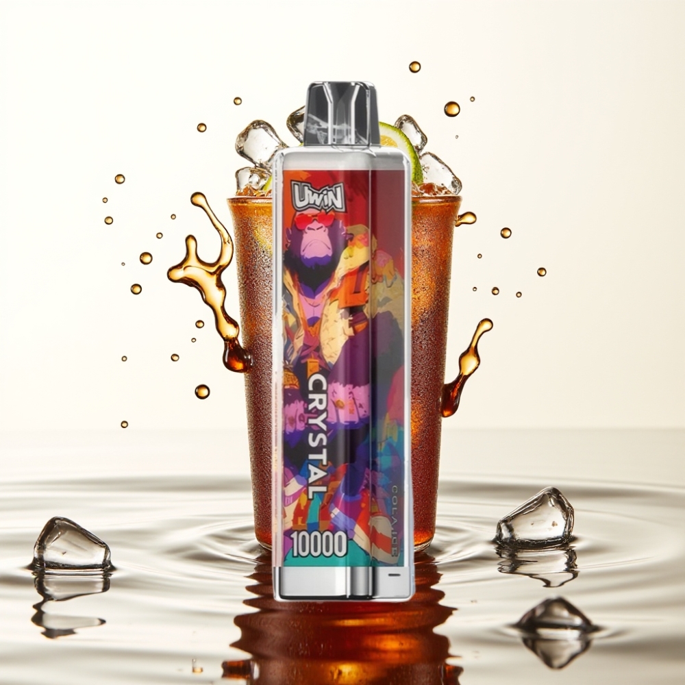UWIN Crystal 10000 Puffs Wegwerp Vape Cola IJs 18ml 650mAh RGB