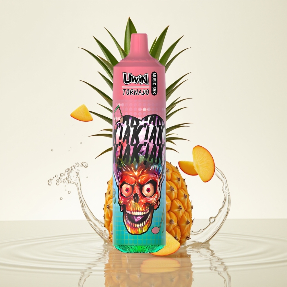 Uwin Tornado 35K Music 600mAh Type-C Peachy Mango Pineapple