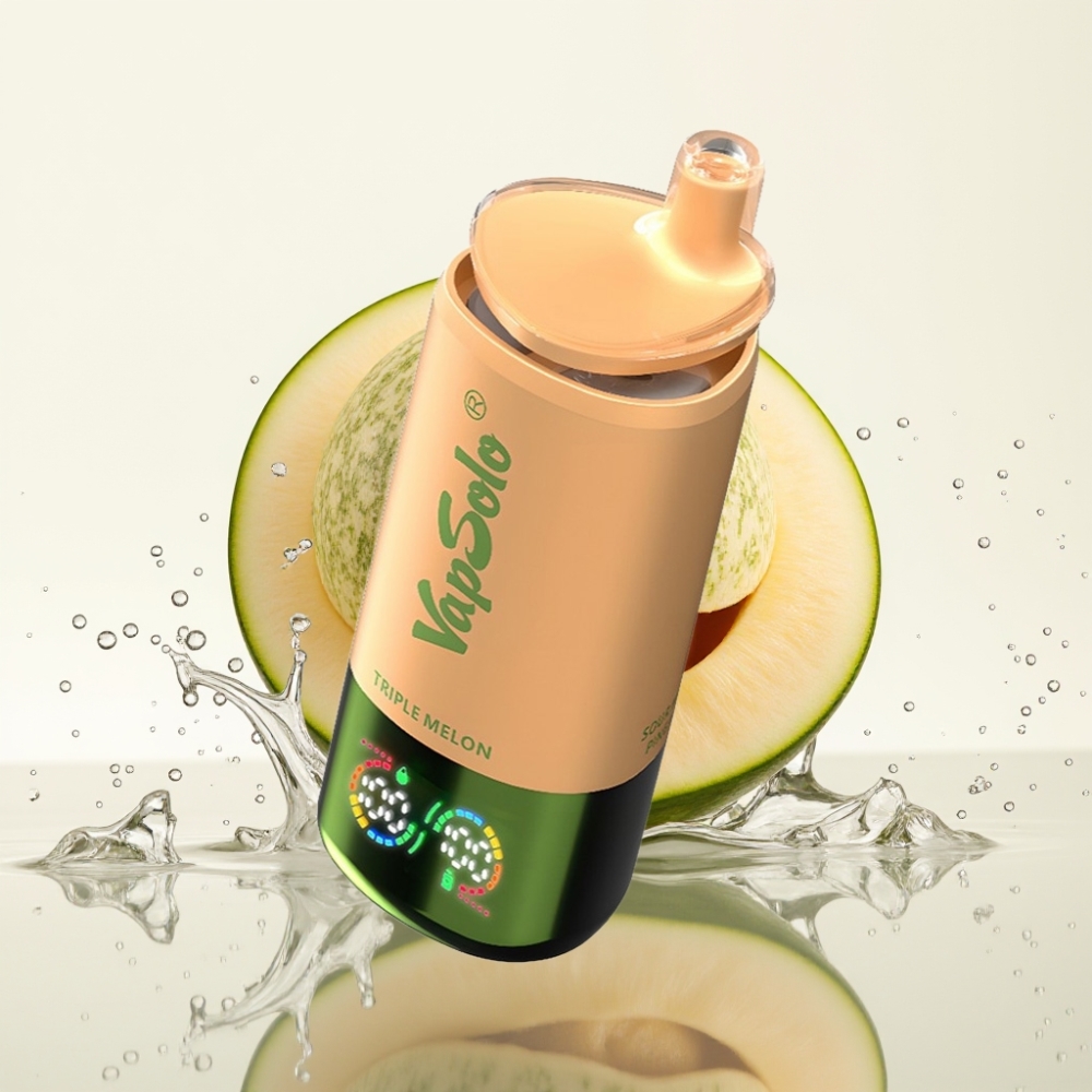 VapSolo Triple 30000 Puffs 40ml Triple Melon Type-C