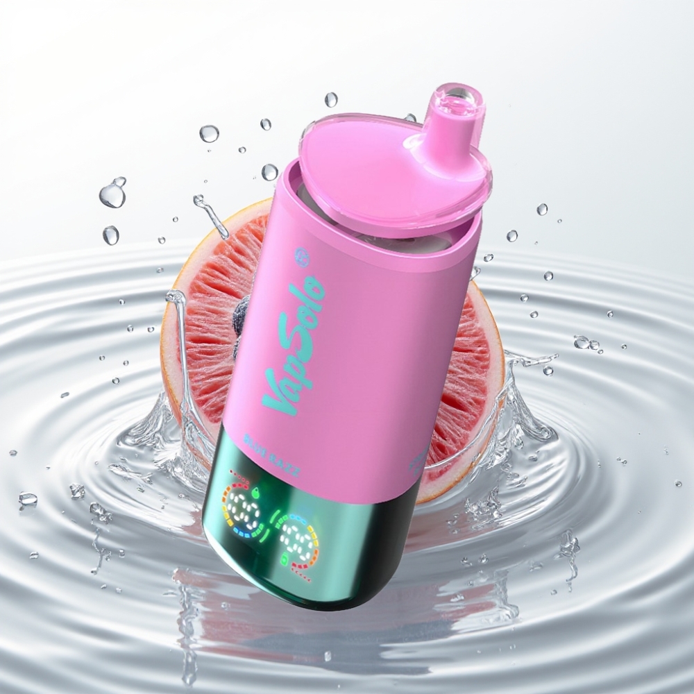 VapSolo Triple 30000 Puffs 40ml Type-C Blauwe Framboos