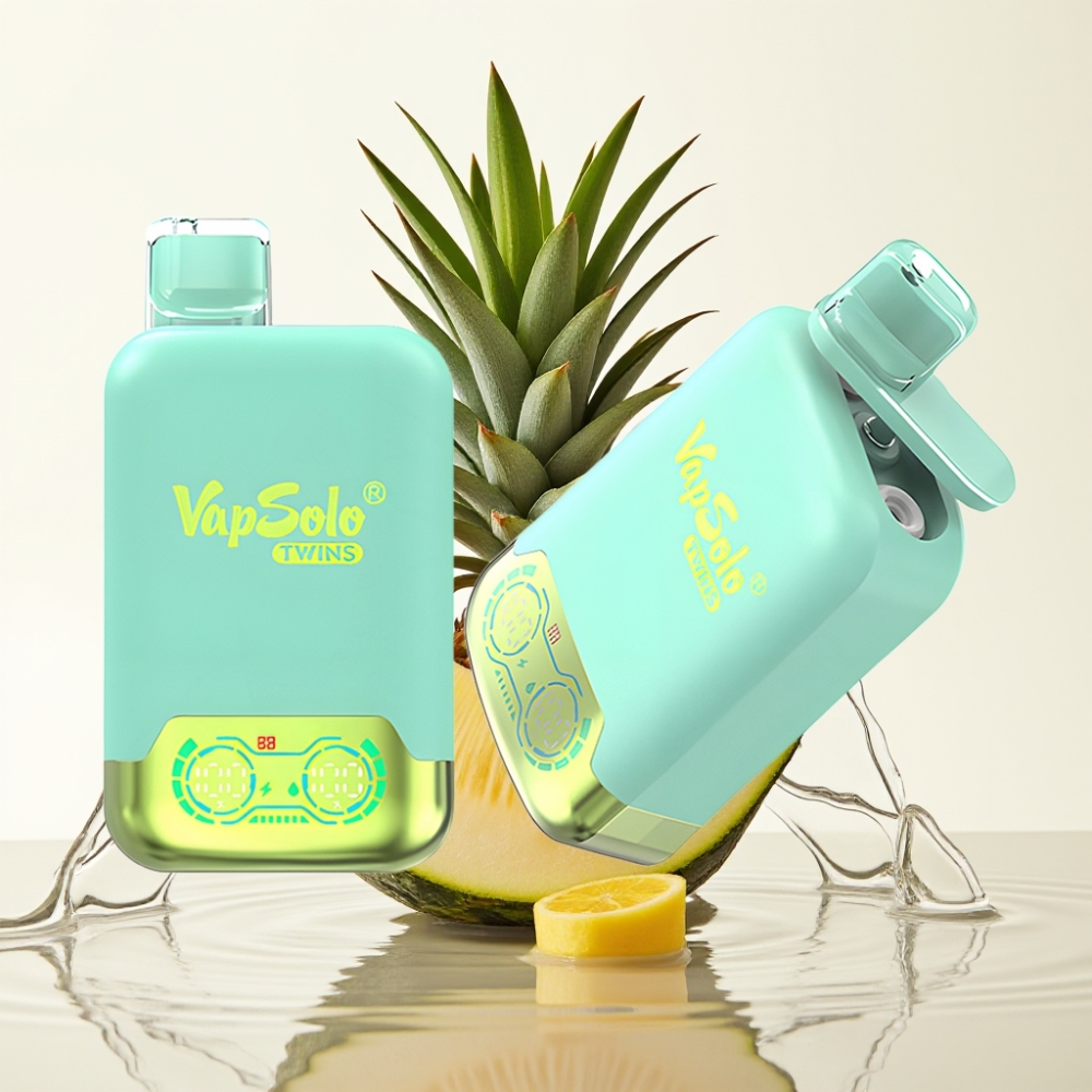 Vapsolo Twins 20000 Puffs 40ml Triple Melon & Ananas Kokos Type-C