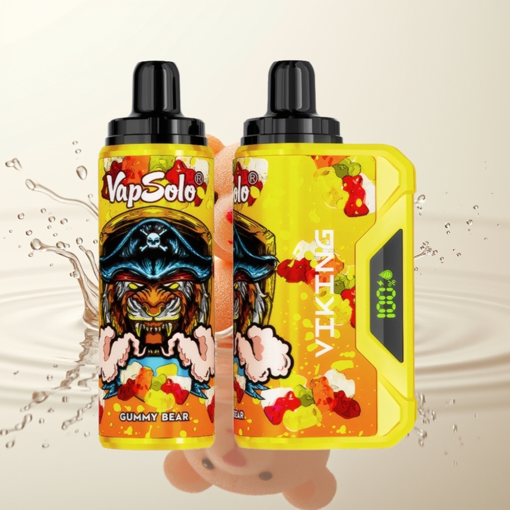 VapSolo VIKING 12000 Puffs 22ml Type-C Gummy Beer Wegwerp Vape