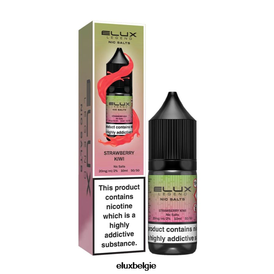 Elux Legend fijn zout 10 ml - Elux Belgium aardbei-kiwi B6X0NT71