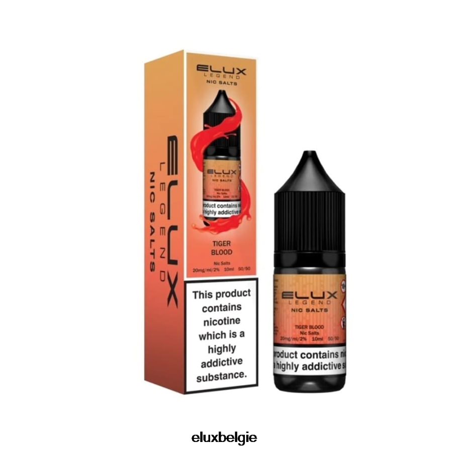Elux Legend fijn zout 10 ml - Elux Belgium tijgerbloed B6X0NT51