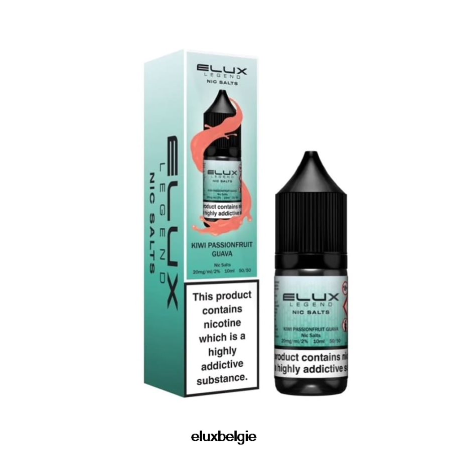Elux Legend fijn zout 10 ml - Elux Legend Kopen kiwi-passievrucht-guave B6X0NT16