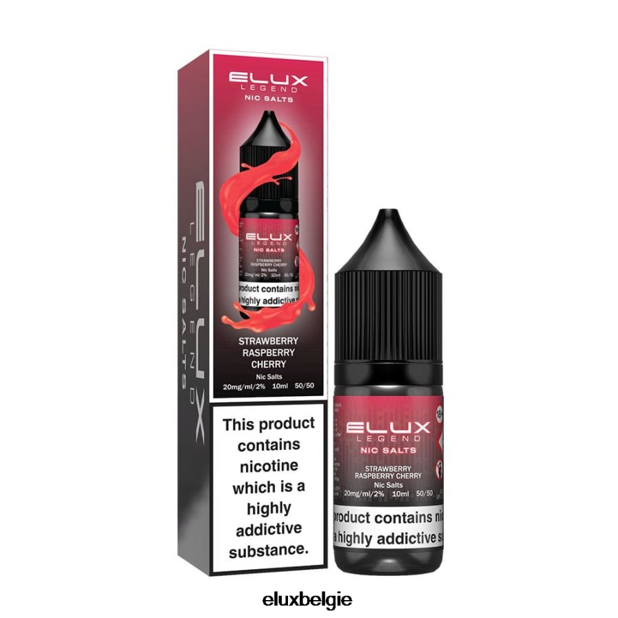 Elux Legend fijn zout 10 ml - Elux Vape Kopen aardbei framboos kers B6X0NT72