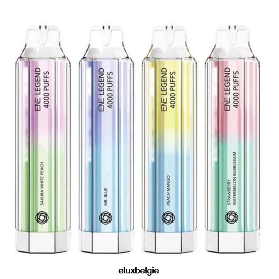 Elux ENE Legend 4000 trekjes wegwerpvape - Elux Vape Near Me Aardbeien barsten kauwsnacks B6X0NT157