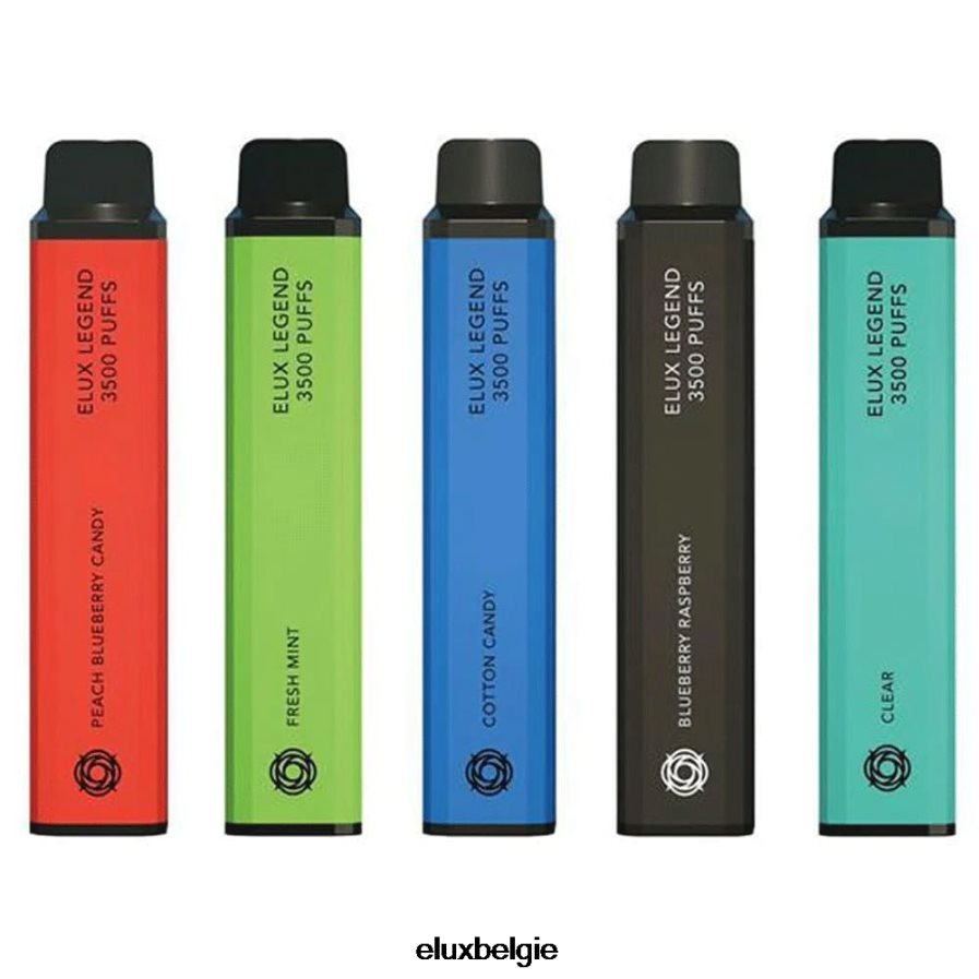 Elux Legend 3500 trekjes wegwerpvape - Elux Vape Review citroen-perzik-passievrucht B6X0NT85