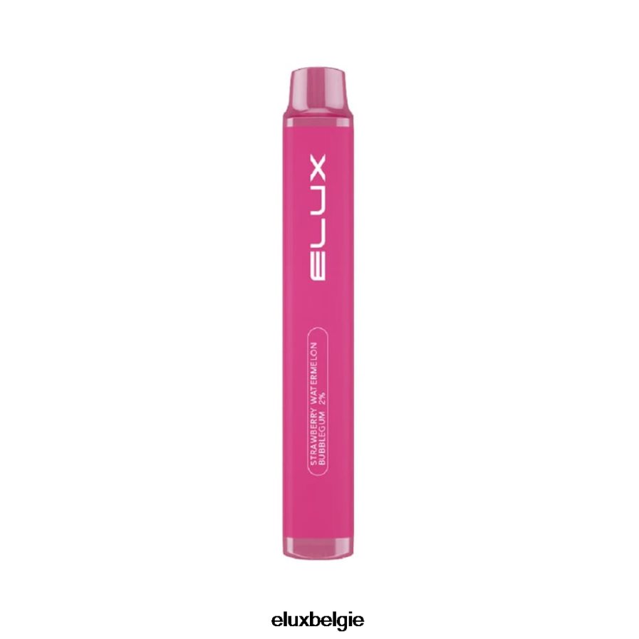 Elux Legend mini wegwerpvape - Elux Belgium aardbei-watermeloen bubblegum B6X0NT101