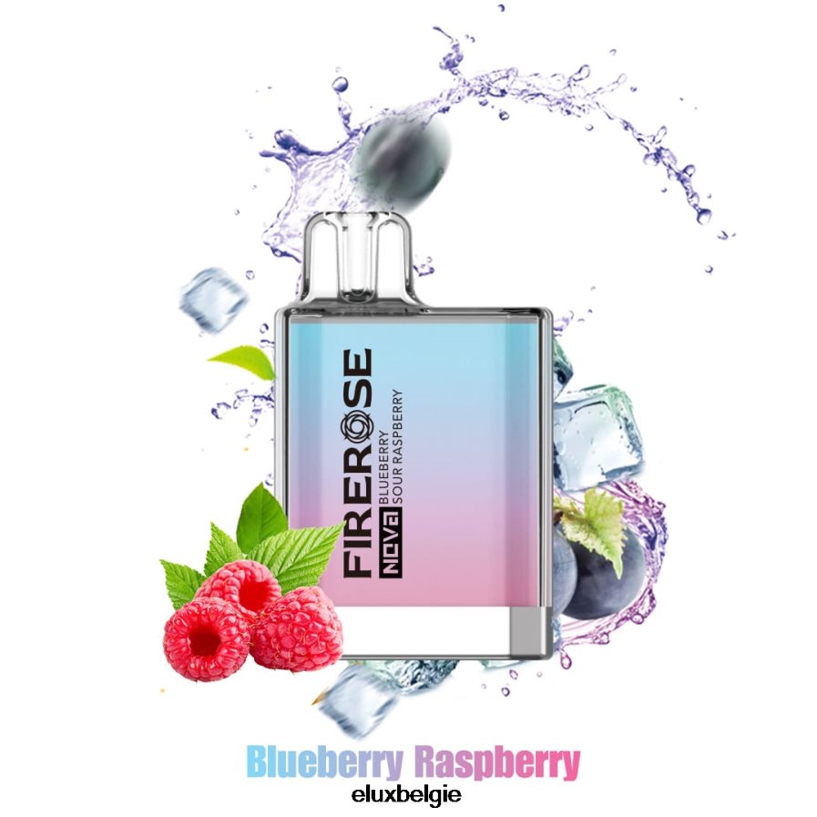 Elux Firerose Nova 600 trekjes wegwerpvape - Elux Vape Kopen bosbes zure framboos B6X0NT22